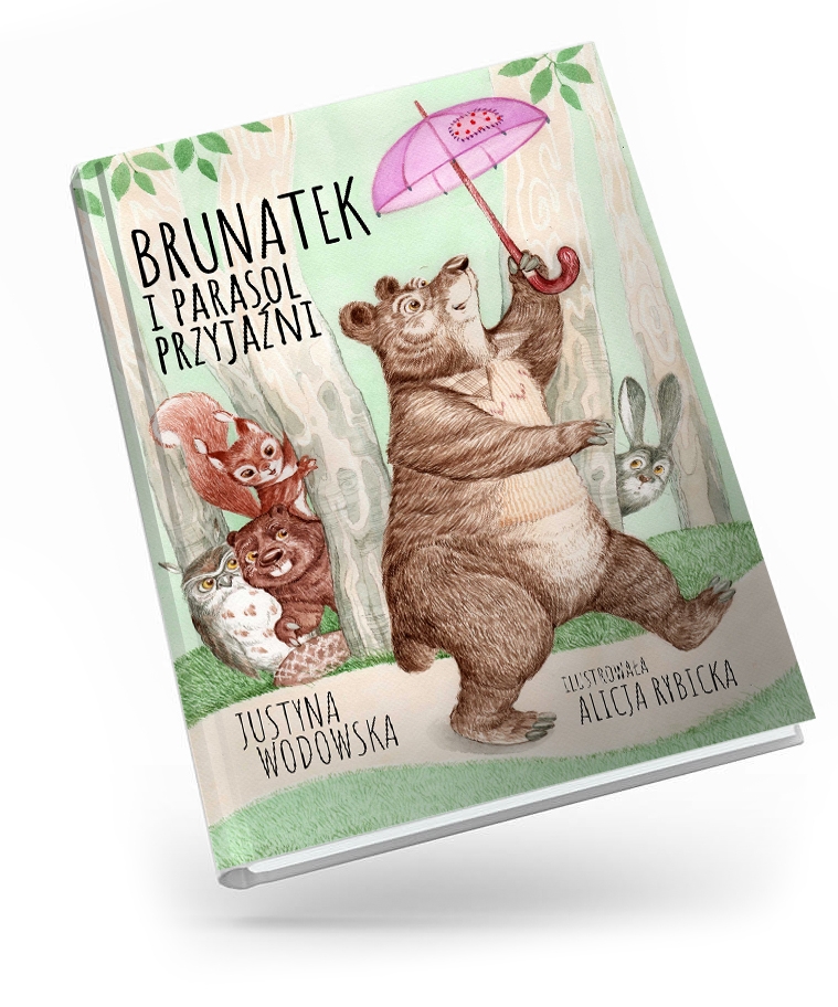 Brunatek i parasol przyjaźni - ebook